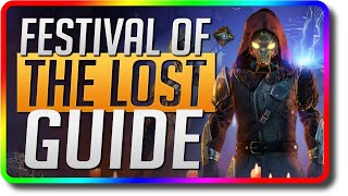 Destiny 2  Festival of the Lost 2020 Guide Destiny 2 Halloween Event Guide [upl. by Oinegue]