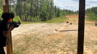 Uchee Shooting Range Vlog ‼️458 Socom  5inch Micro Arp Ruger 57 50 beowulf amp Zombie Thumper Arp [upl. by Langan]