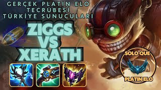 Platin Elo Duo  Ziggs vs Xerath Sol karşılaşması  Bölüm 154 [upl. by Annayt]