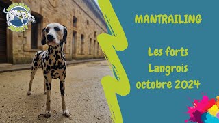 Mantrailing  les forts Langrois octobre 2024 [upl. by Anez]