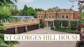 Inside a £825 Million Exclusive 12464 sq ft Mansion in St Georges Hill  Prime Property Tour [upl. by Uziel612]