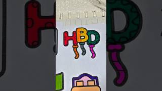 Sleep Satisfying ASMR Sounds  HBD 🎉🎊 asmrsounds satisfying coloring reversevideo relaxing [upl. by Ileane]