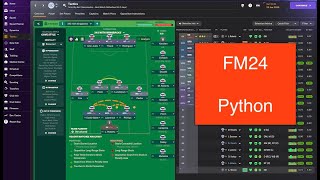 FM24 player recruitment using python [upl. by Flaherty333]