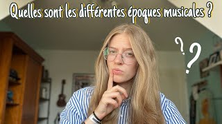 LES DIFFERENTES EPOQUES MUSICALES ♫ [upl. by Ahtenak]