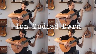 Ton Mudiad Dwrn by Manus Noble for 4 Guitars [upl. by Ttiwed]