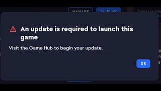 Fix EA App Error An Update Is Required To Launch This Game [upl. by Cindra]