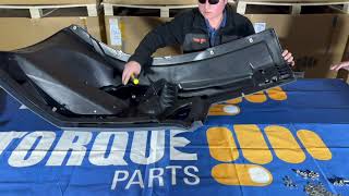 Assemble process for Torque Parts front bumper for 2018 or newer Freightliner Cascadia Trucks [upl. by Bloomer]