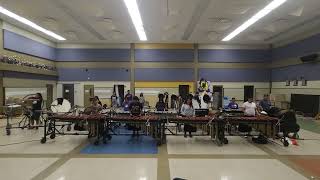 Brackenridge High School Marching Percussion 2024 [upl. by Anirbak]