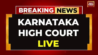 Karnataka High Court Live CM Siddaramaiahs plea against Governors order [upl. by Templer]