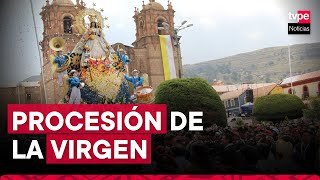 Puno procesión de la Virgen de la Candelaria recorre las calles [upl. by Irim]