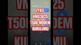 ZYXEL VMG3625 MODEM KURULUMU [upl. by Neirod]