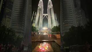 Petronius twin towers twintowers travel malaysia kualalumpur trending love traveling shorts [upl. by Eniala]