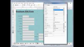 LibreOffice Base 07 Design Mode Basics [upl. by Cavanaugh]