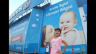 BERKAY BEBEK İÇİN ALIŞVERİŞTEYİZYATAK VE BEBEK ARABASI ARIYORUZEBEBEK ALIŞVERİŞİMİZ 1 [upl. by Dearman]