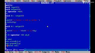 program for overloading operator using member function cpp tutorial for beginners cpp c cprog [upl. by Forbes]