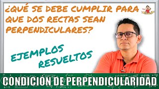 13 Condición de perpendicularidad [upl. by Nimad]