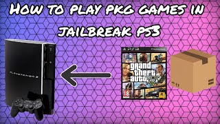 How to play PKG games in PS3 [upl. by Anilrac712]