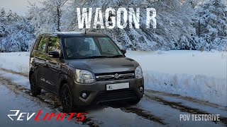 2023 MARUTI SUZUKI WAGON R ZXI  AMT  1197CC 89Bhp  POV Test Drive 63  RevLimits [upl. by Ecallaw581]