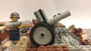 LEGO WW1 Field Artillery Test [upl. by Oshinski229]