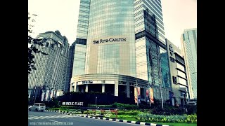 The Ritz Carlton Jakarta Pacific Place Hotel  Mayfair Suite Room [upl. by Garzon]