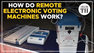 How do remote electronic voting machines work  The Hindu [upl. by Feliza]