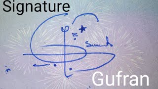 Signature For Your Name  Gufran name signature  Likhari [upl. by Ettenoj]