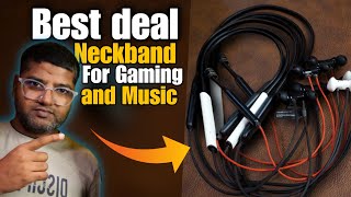 Best Neckband Under 2000 For gaming and Music  Best Deals Neckband for Gaming [upl. by Liryc]