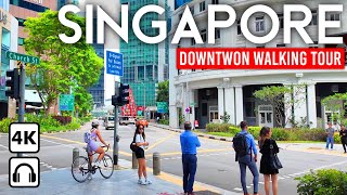 SINGAPORE 🇸🇬 4K Walking Tour Downtown Marina Bay Orchard Road 2024 [upl. by Kathleen]