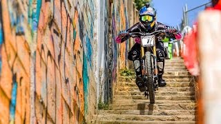 Urban Mountain Bike Racing In the Streets of Valparaíso [upl. by Scandura]