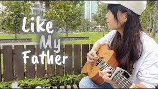 229 Like My Father 💜 Jax｜Acoustic Guitar Cover by itsjudy [upl. by Rosenquist]