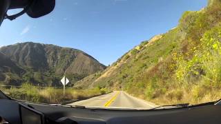 Drive Timelapse  California Highway 1 from Los Angeles to San Francisco [upl. by Nepsa]