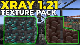 XRay Texture Pack for Minecraft 121  How To Get XRay in Minecraft [upl. by Trinee]