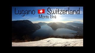 Lugano Monte Bre  Switzerland 🇨🇭 This amazing Landscape [upl. by Eenaj]