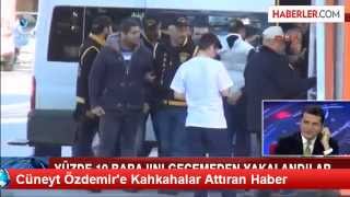 cuneyt ozdemir e kahkahalar attiran haber [upl. by Qerat346]