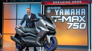 quot2025 Yamaha TMAX 750 – The Ultimate MaxiScooter Redefinedquot [upl. by Haneehs754]