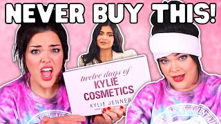 NEVER BUY THIS  Kylie Jenner Cosmetics Advent Calendar 2023 Unboxing [upl. by Vigen72]