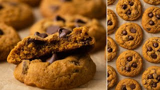 Pumpkin Chocolate Chip Cookies [upl. by Greer16]