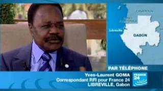 Gabon le pouvoir confié provisoirement à Rose Francine Rogombé [upl. by Zemaj]