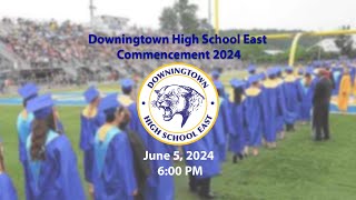 2024 Downingtown High School East Commencement [upl. by Aleina143]