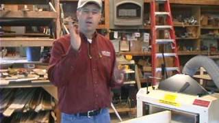 Woodmaster PlanerMolder with Gary Striegler Part 6 Edge Planing [upl. by Eyssej]