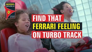 Turbo Track I Ferrari World Yas Island Abu Dhabi [upl. by Tade]