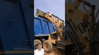 JCB 3DX construction loading workout  automobile youtubeshorts jcb [upl. by Arvie186]