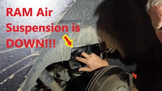 RAM Air Suspension  Part 2  Replacing the Air Compressor and Air Bags [upl. by Capps561]