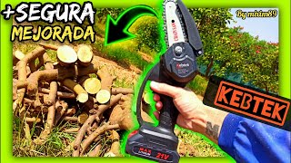 MINI MOTOSIERRA PODA a BATERÍA KEBTEK Corte de Naranjos by mixim89 [upl. by Imogen]