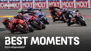 Best MotoGP™ Moments 🎡  2024 GermanGP [upl. by Notnats710]