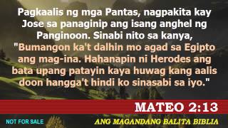 Magandang Balita Biblia  Mateo 2 [upl. by Ecirtnom]