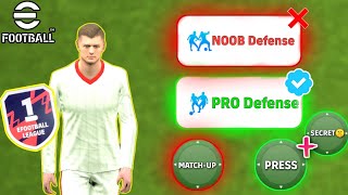 Secret How To Defend Like a PRO  Defending Tips You Must Know in eFootball 2024 [upl. by Stubbs]