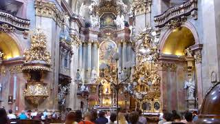 Liebenswertes Wien Die PETERSKIRCHE mit herrlicher Orgel [upl. by Aldwin19]