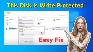 Format Write Protected Flash Drive USB  How To Fix quotThe disk is write protected Pen Drive USBquot [upl. by Assiroc950]