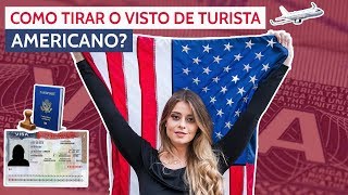 COMO TIRAR O VISTO DE TURISTA AMERICANO  Leticia Zalewski [upl. by Aidnis808]